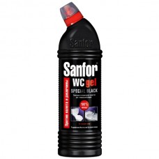Чистящее средство для сантехники Sanfor WC "Special Black", гель, 750мл